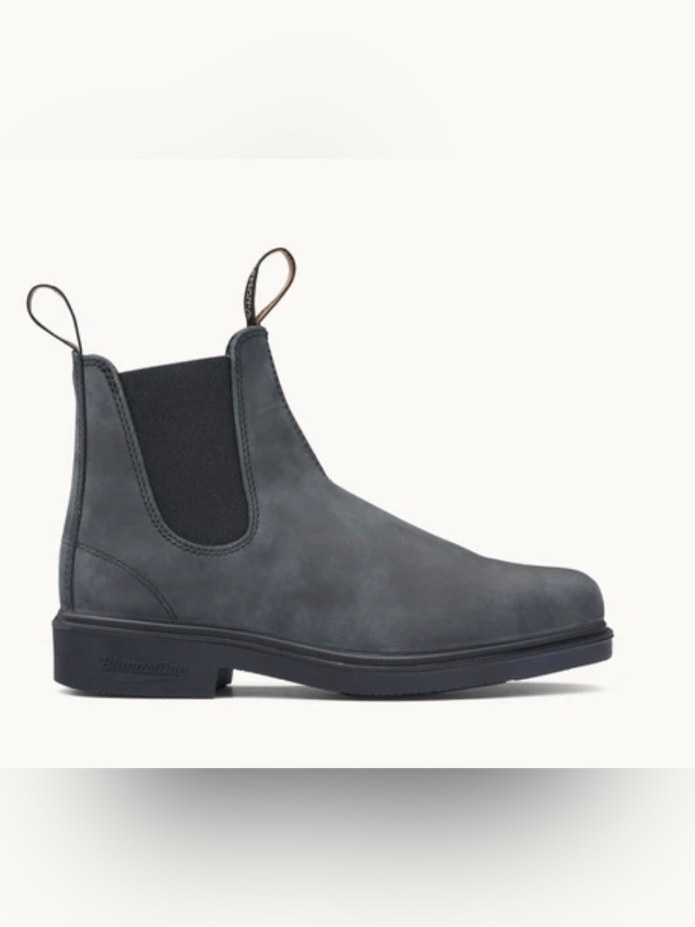 Blundstone Steel Grey Suede Chelsea Boots Mens 5 Womens 7